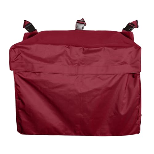 Schneiders Stall Front Large Horsewear Bag II | Durable 600D Polyester | Teflon Coated | Extra Large Capacity | Secure Fastening | Color Burgundy - color: Burgundy