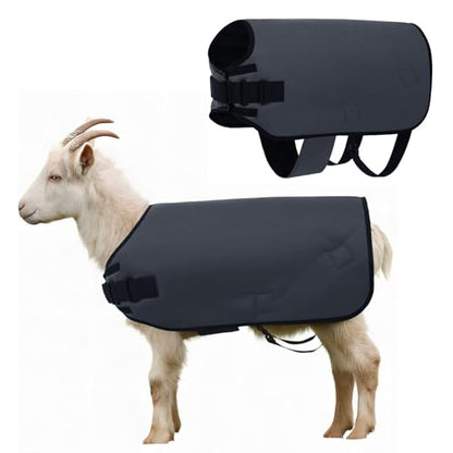 Shinylin Goat Blanket for Winter Sheep & Calf Blanket, Gray, Size XL