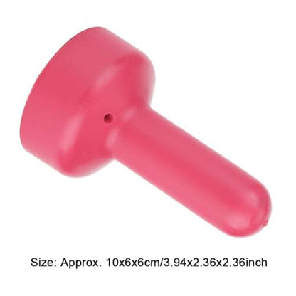 Zerodis Food Grade Calf Feeding Nipple, Rubber Replaceable Nipple Calf Milk Feed Bucket Accessories for Cattle Sheep Livestock(HL MP73C)