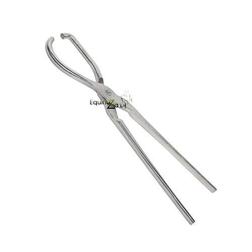 Hoof Tester Vienna Pattern 19'' Stainless Steel Farrier Tool for Horse Hoof Examination, Durable Equine Hoof Care & Trimming Tool for Detecting Lameness & Hoof Pain