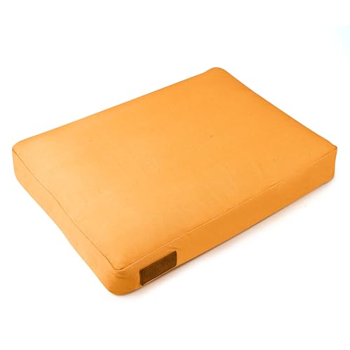 WHITEDUCK Dog Bed Cover (Tan) 35" Lx20 Wx4.3 th (M) - color: Tan - Only Cover, size: Medium