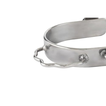 Weaver Leather womens Barrel horse spurs, Silver, Women's US, 1 Pair