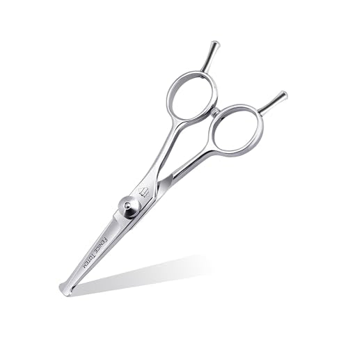 Dog Grooming Scissors: 4.75" Pet Straight Shears Made Of Advanced Stainless Steel Alloy for Trimming Dogs Cats and Other Pets Face and Paws - style: Straight