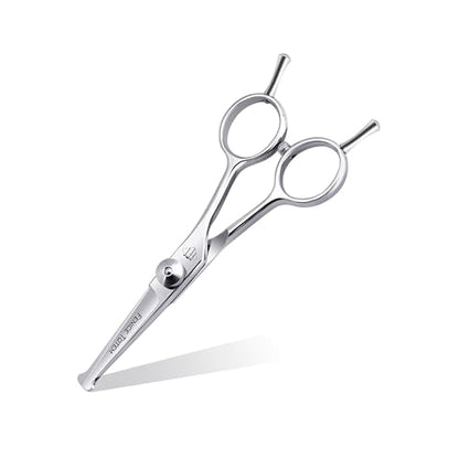 Dog Grooming Scissors: 4.75" Pet Straight Shears Made Of Advanced Stainless Steel Alloy for Trimming Dogs Cats and Other Pets Face and Paws - style: Straight