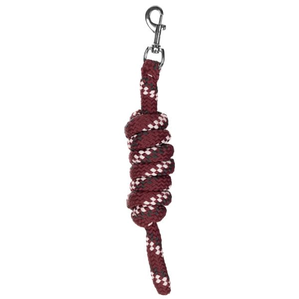 Equinavia Iris Soft 8' Lead Rope with Snap Buckle - Plum Wine - One Size - color: Plum Wine