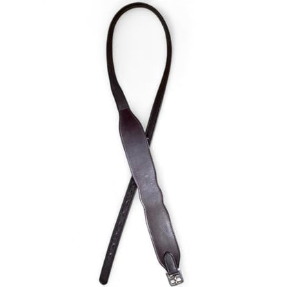 Majestic Ally Wide Body English Stirrup Leathers for Equestrian Riding, Black, Brown, Chestnut, 48-54-60 Inch - color: Brown, size: 54"