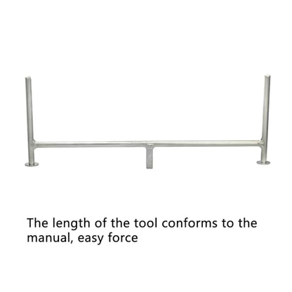 Electric Fence Wire Strainer Handle, Wire Tightener Handle for Farm - style: Fence Tightener