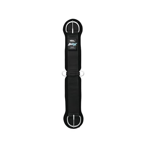 Weaver Leather Airflex Straight Cinch, Black, 32" - color: Black, size: 32-Inch