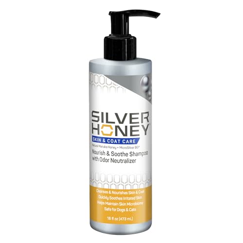 Silver Honey Skin & Coat Care Nourish & Soothe Shampoo 16 fl oz