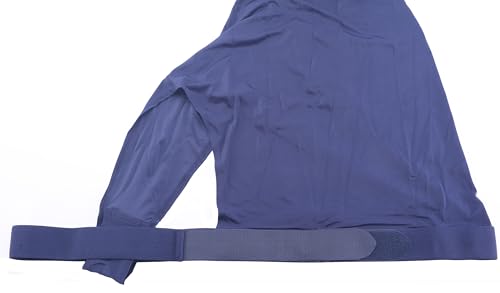 LEAFOREST Horse Slinky Hood with Zipper Stretch Neck Cover Sleazy Hoodies - color: Navy