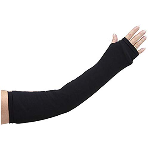 CastCoverz! Designer Arm Cast Cover - Black - Small Long: 18" length X 9" circumference - Removable and Washable - Made in USA - color: Black, size: Small (Pack of 1)