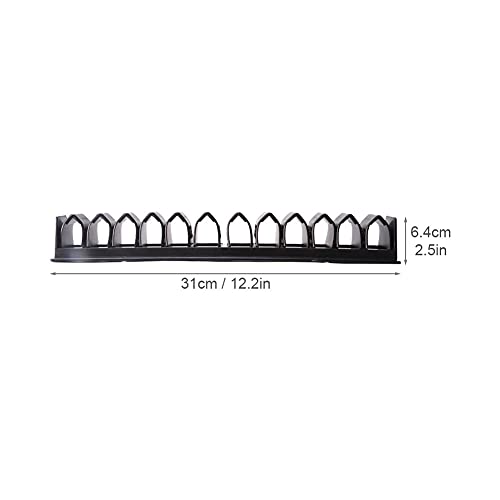 Horse Whip Crop Holder Rack Wall mounted Bracket Hanger,Holds up to 12PCS