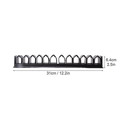 Horse Whip Crop Holder Rack Wall mounted Bracket Hanger,Holds up to 12PCS