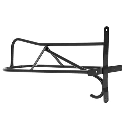 Wall Mounted Saddle Rack Stand for English & Western Style Saddle - size: 1 Count