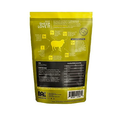 Redmond All Natural Sheep Mineral Supplement - Essential Trace Minerals for Overall Health and Growth Support - 5 lbs - size: 5 LB