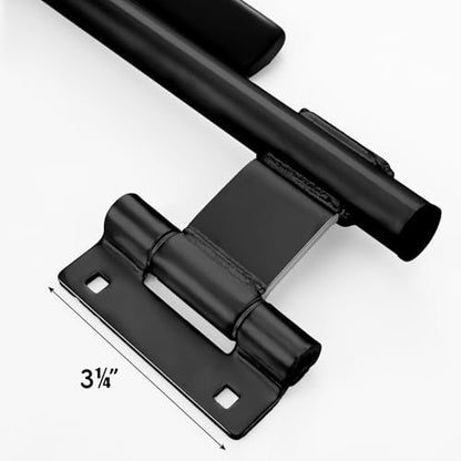 Hicarer Silver Cam Bar Enclosed Lock Trailer Zinc Plated, Black, 45 Inch - color: Black, size: 45 Inch