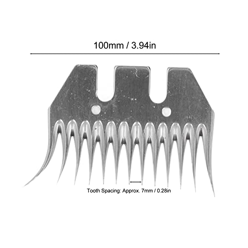 Generic Sheep Shears Blade Curved 13 Teeth Wool Clipper Comb Cutter Trimmer Accessory Set