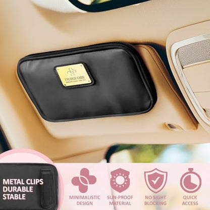 EVERLIT CARE Car First Aid Kit with Emergency Supplies Survival Gear Including Window Breaker Disposable Urine Bag Mountable Survival Kit for Family Travel in Car (Black) - color: Black
