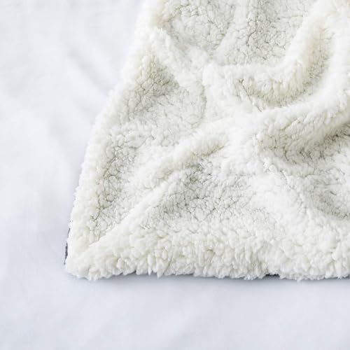 IR Imperial Rooms 16 Pack Bulk Sherpa Throw Blankets 50x60 Grey - color: Grey, size: Throw (Pack of 16)