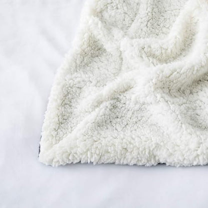 IR Imperial Rooms 16 Pack Bulk Sherpa Throw Blankets 50x60 Grey - color: Grey, size: Throw (Pack of 16)