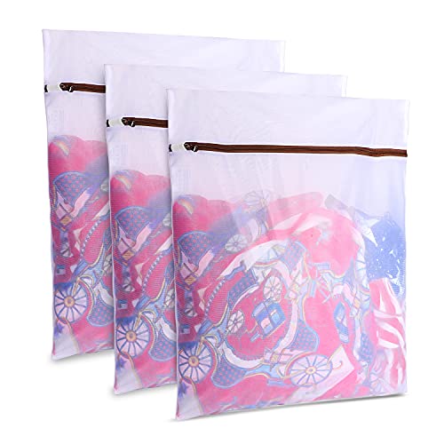 GOGOODA Mesh Laundry Bags for Delicates Durable Protective Wash Bags - size: 3M