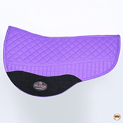 HILASON Western All Purpose Horse English Saddle Pad | All-Purpose - color: Purple