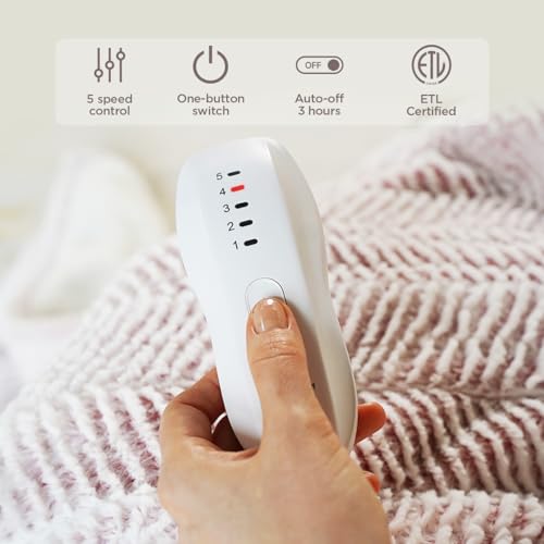 Templewet Heated Blanket Throw 50" x 60",Fluffy Electric Blanket,Pink | Timer Settings,Auto Off,Soft Sherpa Heated Throw Blanket,Machine Washable,Fast Heating for Sofa Bed Office Use,Gifts for Mom - color: Frosty Pink