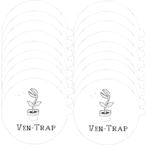 16 Pack -Flea Trap Refill Disc 7.1"– Fits Victor, bugMD, Aspect and Other Flea Dome Traps - Replacement Sticky Glue Pads – Bugs, Fleas, Flies, Mosquitos- Fleas Refill Pads