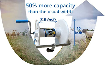 Electric Fence Mega 3:1 Geared Reel PK1 - size: 0 ft x 1 Mega Reel