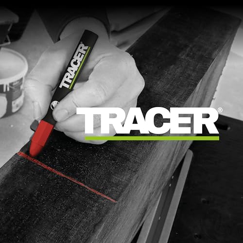 Tracer Red Lumber Crayon Markers - Construction Crayons, Pack of 12 - color: Red