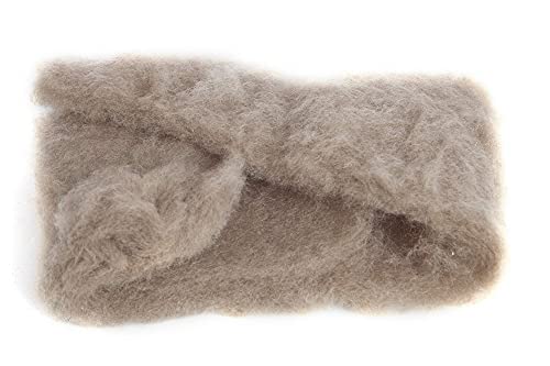 Maori Wool Carded Batting for Needle Felting, 3.5 oz, Earth Brown - color: Earth