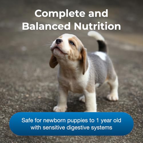 Pet-Ag Goat’s Milk Esbilac Liquid - 11 oz, Pack of 4 - Ready-to-Feed Puppy Formula with Vitamins, Minerals, and Trace Nutrients for Puppies Newborn to Six Weeks Old - for Sensitive Digestive Systems - size: 11 Oz (Pack of 4)