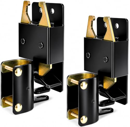 Two Way Lockable Gate Latch, Black. Perfect for Farms, Pastures, and Ranches. Part Number S16100100 (Big Black 2PACK) - size: BIG BLACK 2PACK