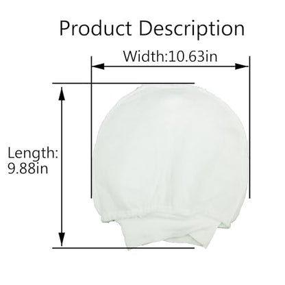 Skimmer Filter Bags Replacement for Pool | Reusable Pool Skimmer Filter Bags, 3-Pack, Fine Mesh, Debris Trap, Washable, Durable