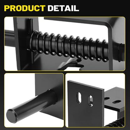 2 Pack Trailer Gate Spring Latch Kit #847 – Complete Replacement for Trailer Latches Rear Gate and Ramp Locks