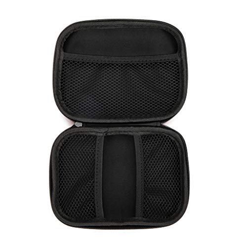 EVA Hard Red Medical Bag - Round, Emergency Responder, Camping, Outdoors (6.8x5.3x2.2 Inches) - size: 6.8x5.32.2 Inch (Pack of 1)
