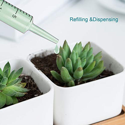 20ml Plastic Oral Syringe Without Needle for Liquid Lab Medicine Dropper | 10Pack 20 ml / 20 cc, Individually Packaged Ideal for Beverage Dispensing, Thick Liquids Irrigation, Food and Water Feeding