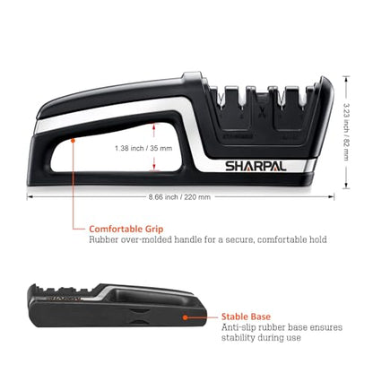 SHARPAL 104N 5-in-1 Professional Knife & Scissors Sharpener