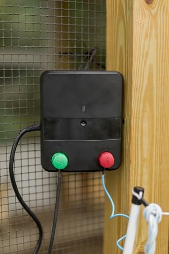 Premium Electric Sheep & Goat Netting Kit- AC Energizer (9/35/8) for Backyards, Homesteaders, and Livestock Owners