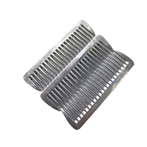 3PCS Stainless Metal Pulling Combs Horse Mane Tail Mini Pocket Combs 4013 …