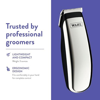 Wahl Professional Animal Equine Super Pocket Pro Trimmer | Ideal for Trimming Horse Ears, Eyes, Whiskers and Muzzle, Small and Concealable in Your Hand, Perfect for Quick Touch-Ups