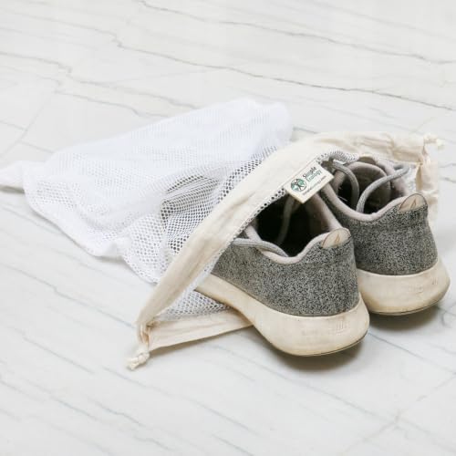 Simple Ecology Organic Cotton Mesh Laundry Bag – X-Large 2-Pack | Protects Sweaters, Jackets & Hoodies • GOTS Certified • Microplastics-Free - size: X-Large 2-pack