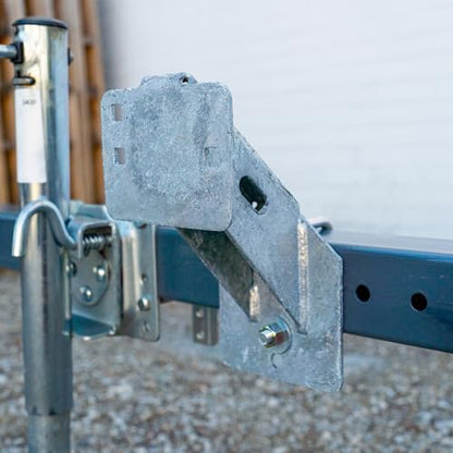 Tie Down Galvanized Side Mount Spare Tire Carrier - style: Galvanized