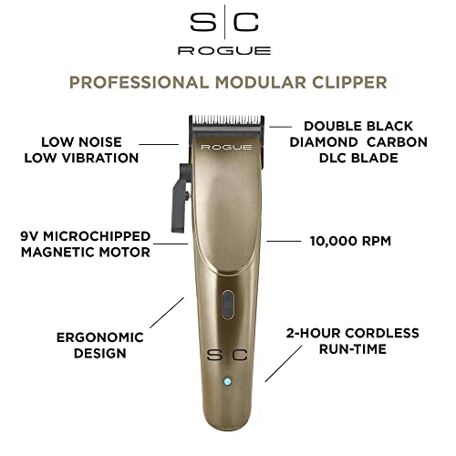 Stylecraft Rogue Professional Cordless Hair Clipper, Magnetic Motor - style: Rogue Combo Set