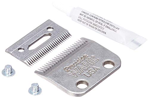 Wahl Professional Precision 2 Hole Home Use Clipper Blade Fits Wahl Basic, Deluxe, Exclusive - size: 3 Piece Set
