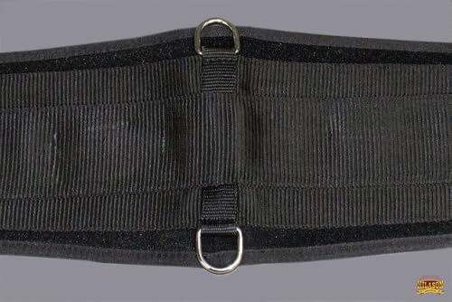 HILASON Western Horse Nylon Roper Saddle Cinch Girth Black Stainless Steel Buckle - size: 30 Inch