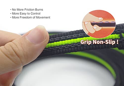 Long Dog Training Leash Dog Lead with Special Non-Slip Design and Padded Handle, 10/15/33/50 ft, for Any Size of Dogs - size: 10ft