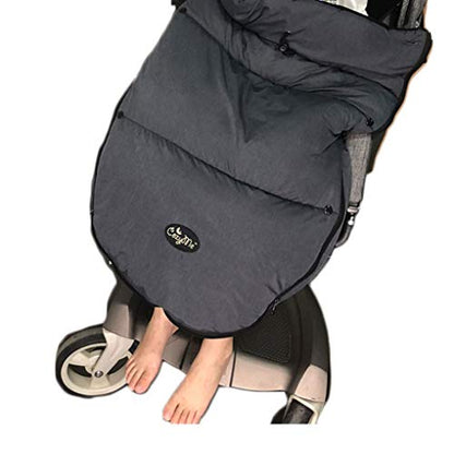CozyMe Stroller Footmuff - Adjustable Winter Stroller Blanket Evolution for Toddler, Multi Purpose Fleece Lined Warm Hooded Bunting Bag for Baby, Water Repellent | (6M - 4T) - color: beige