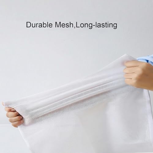 4 Pcs Mesh Laundry Bags for Delicates (2 Large +2 Medium) - size: 4 Pack(2L+2M)