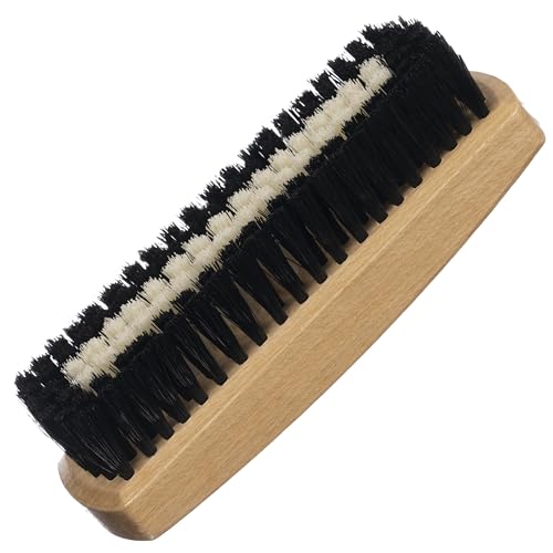 Light Wood Lint Brushes for Clothes, Clothes Brush, Cashmere Brush Old Fashioned Home Essentials Lint Remover by Konex - color: Light Wood